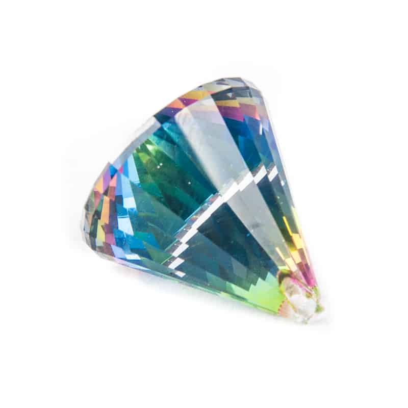 Regenboogkristal Kegel Multicolor AAA Kwaliteit