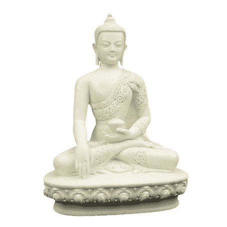 Boeddha Wit (22 cm)