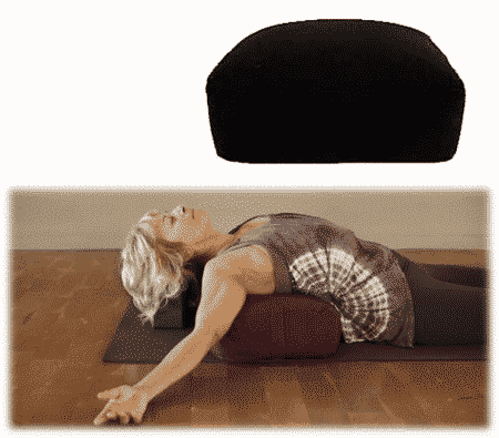 Yogi & Yogini Meditatiekussen Zwart Rechthoekig katoen - Effen - 38 x 28 x 15 cm