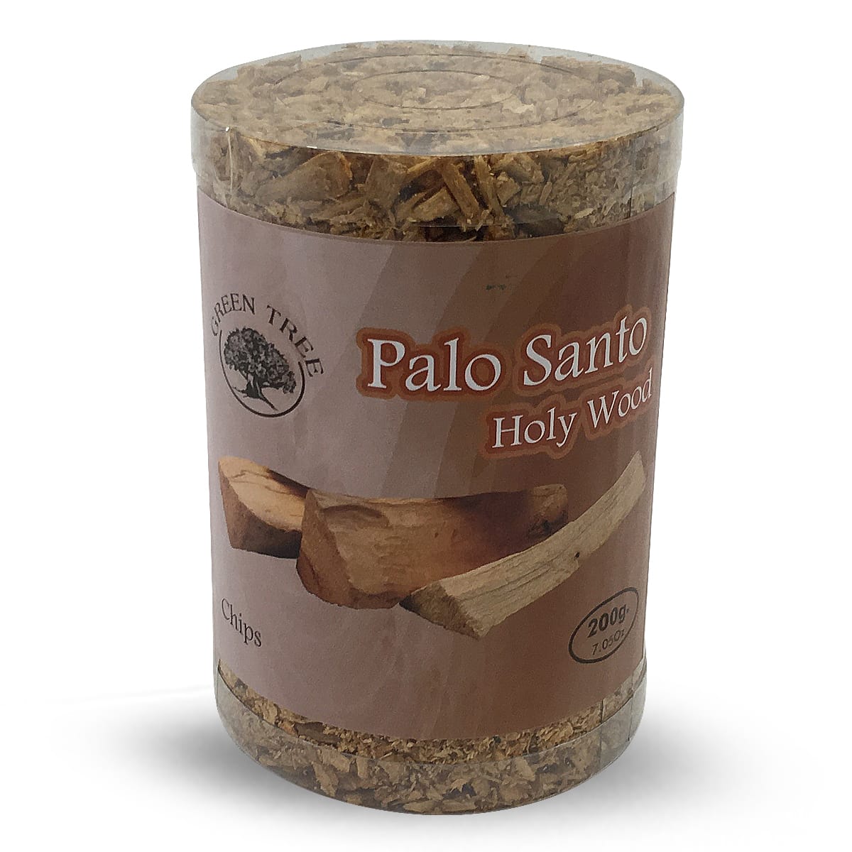Palo Santo Wooden Chips in Cylinder