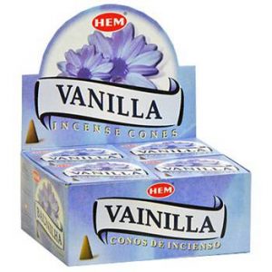 HEM Wierook Kegel Vanilla (12 pakjes)