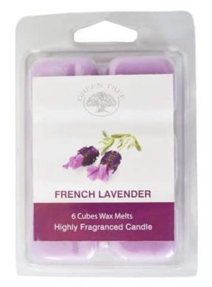 Green Tree Wax Melts French Lavender