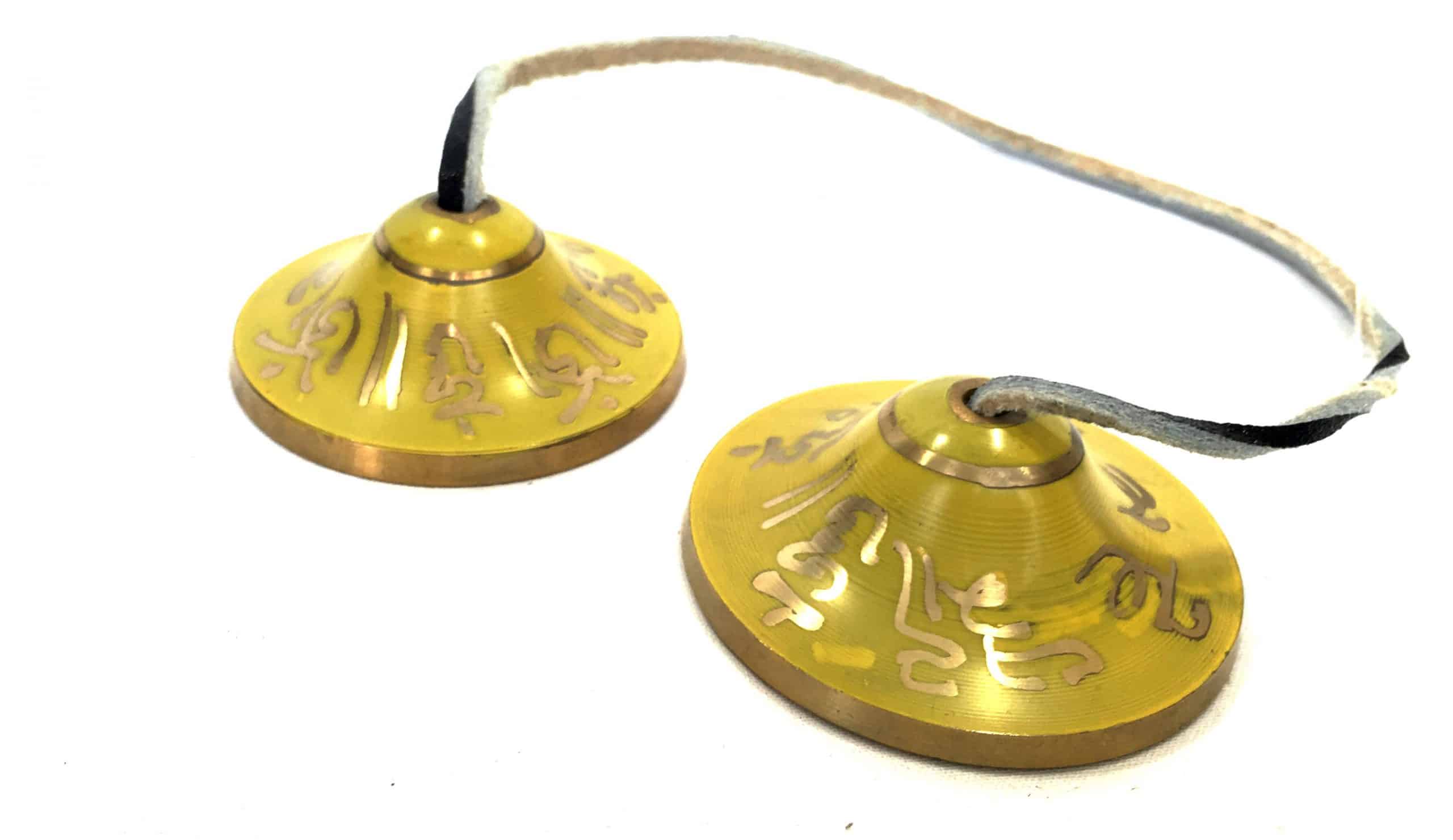 Tingsha Bell Solar Plexus Chakra -Yellow