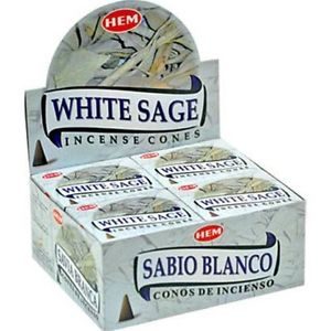 HEM Wierook Kegel Witte Salie (12 pakjes)