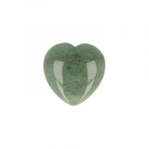 Hartvormige Edelsteen Aventurijn Groen (30 mm)
