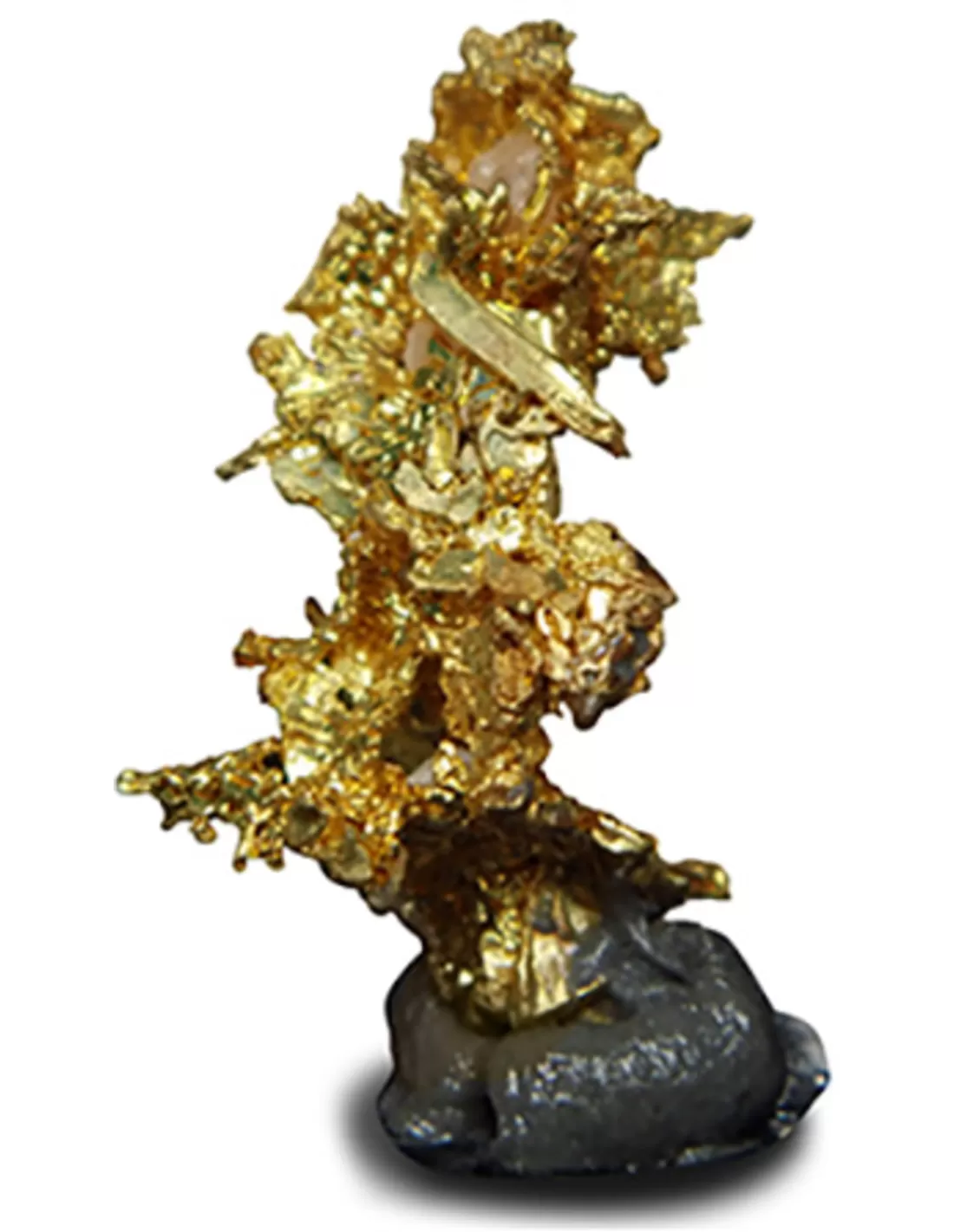 Gekristalliseerde Edelsteen Goud Kristal - Canada (Model 134)