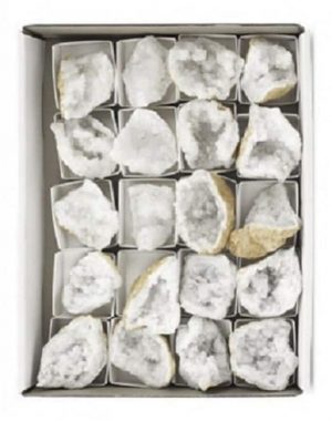 Bergkristal Geode 20 stuks a 4-5 cm (ca. 2 kg)
