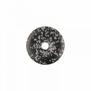 Donut Obsidiaan Sneeuwvlok (30 mm)