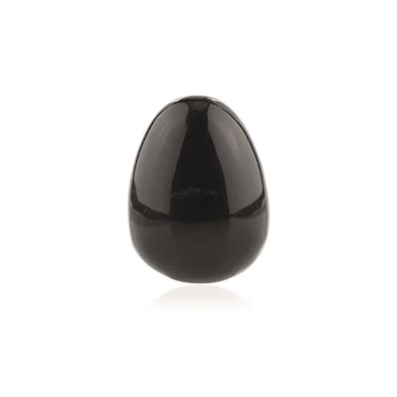 Edelstenen Ei Obsidiaan Zwart (Model A)