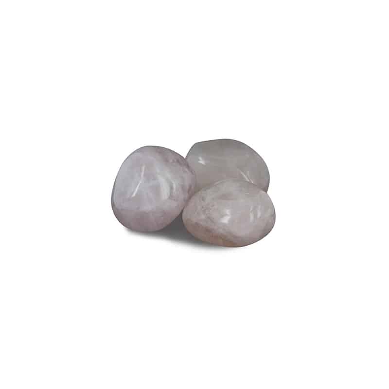 Trommelstenen Roze Kwarts C (10-20 mm) - 50 gram