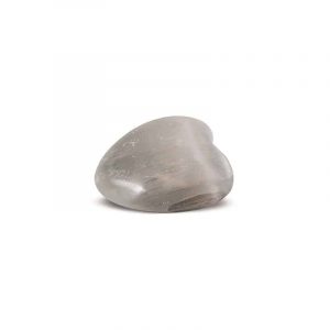 Hartvormige Edelsteen Seleniet Wit (40 mm)
