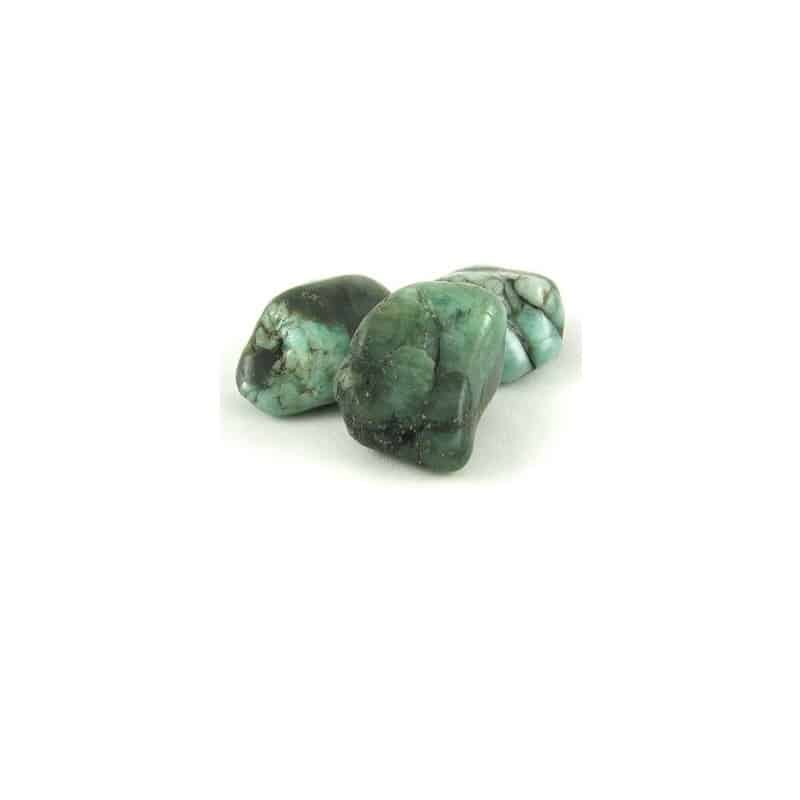 Trommelstenen Smaragd (20-30 mm)