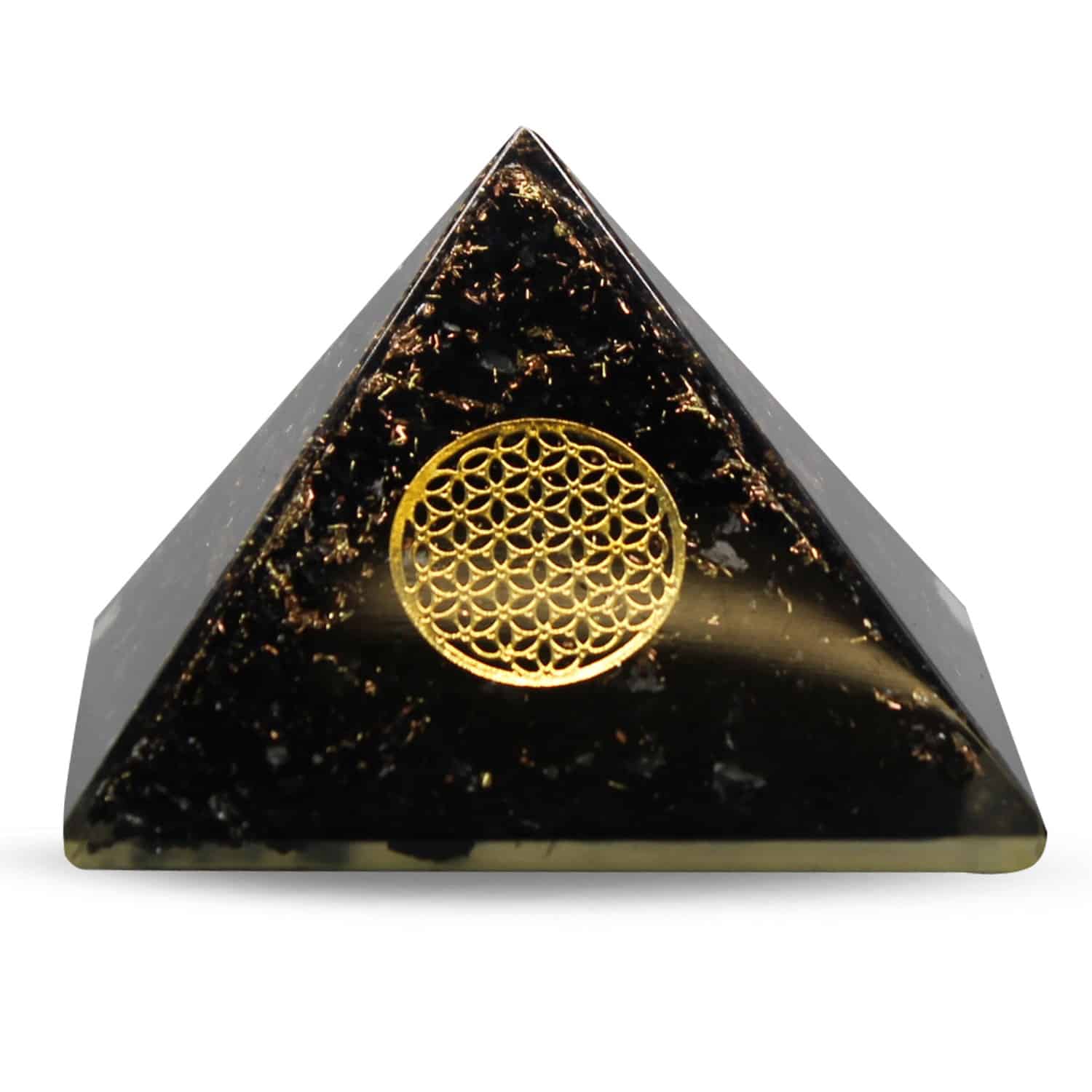Orgonite Piramide Mini Zwarte Toermalijn (25 mm)