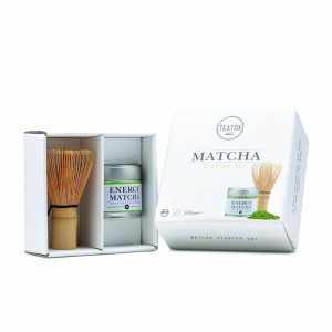 Teatox Vegan Thee Starter Set - Matcha en Bamboo Brush