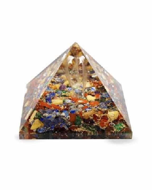 Orgonite Piramide - Engel - (65 mm)