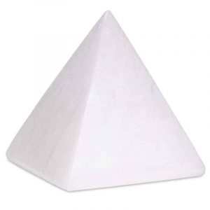 Edelsteen Piramide Seleniet - 4 cm