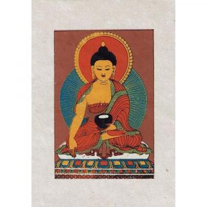 Ansichtkaart Shakyamuni (Set van 4)