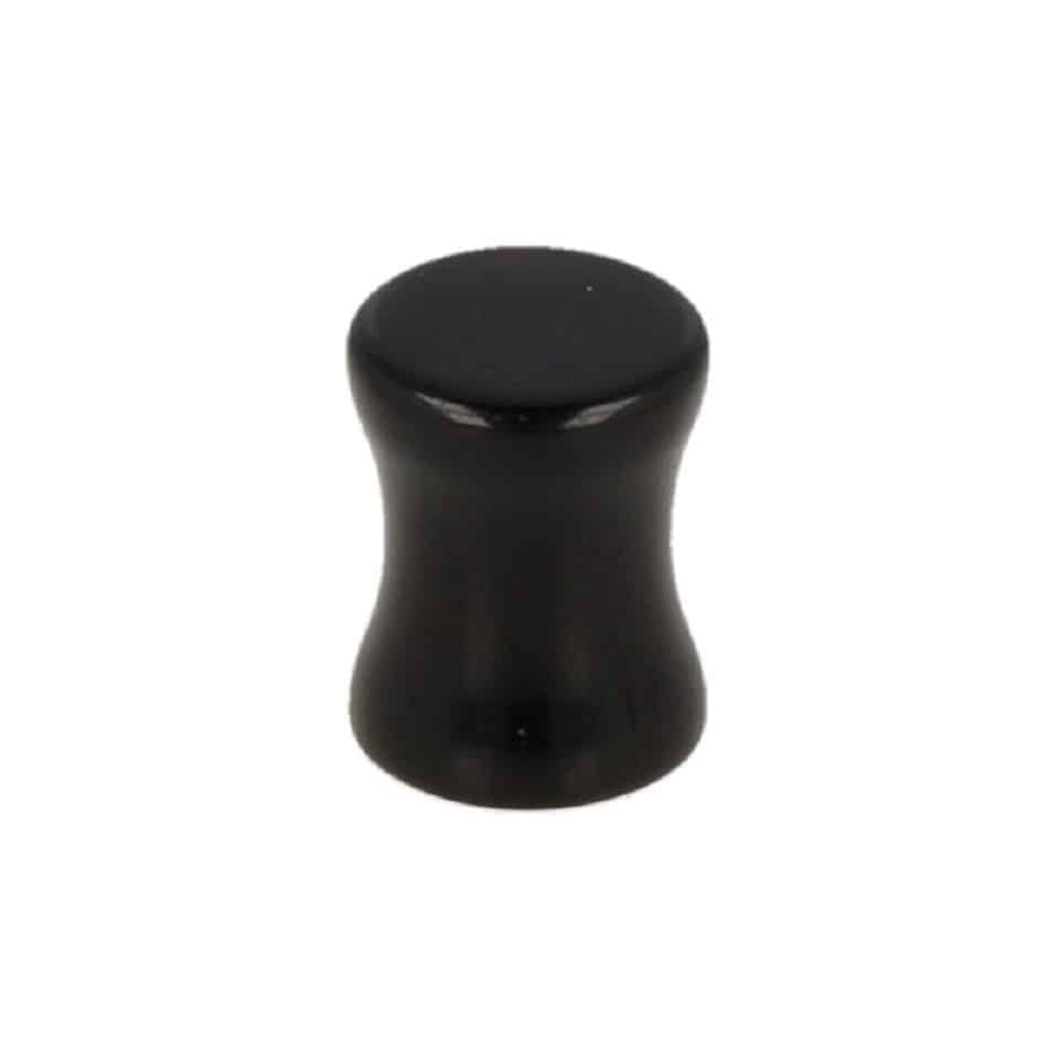 Plug Oorpiercing Obsidiaan Zwart (8 mm)