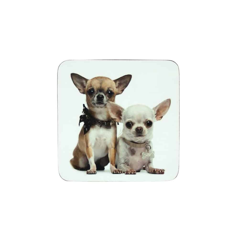 Onderzetters Chihuahua's (Set van 6)