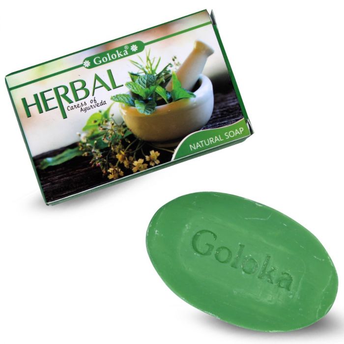 Goloka Nag Champa Herbal Zeep (75 gram)