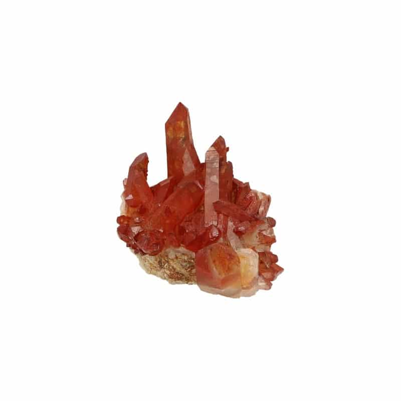 Ruwe Bergkristal Rood (Model 21)