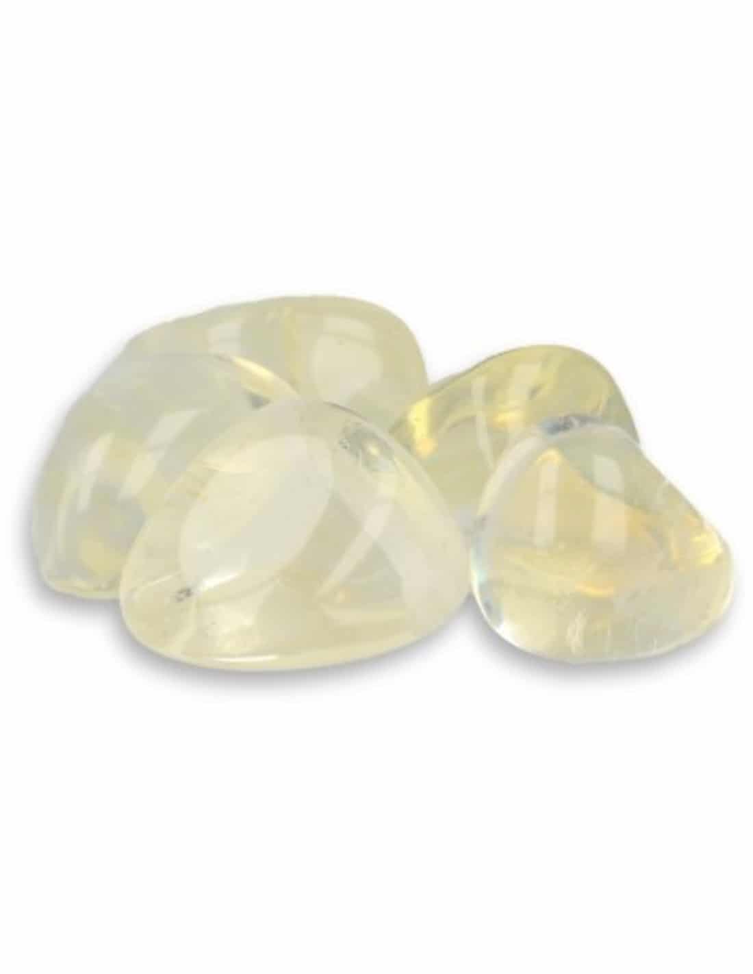 Trommelstenen Opaliet Geel (50 gram)