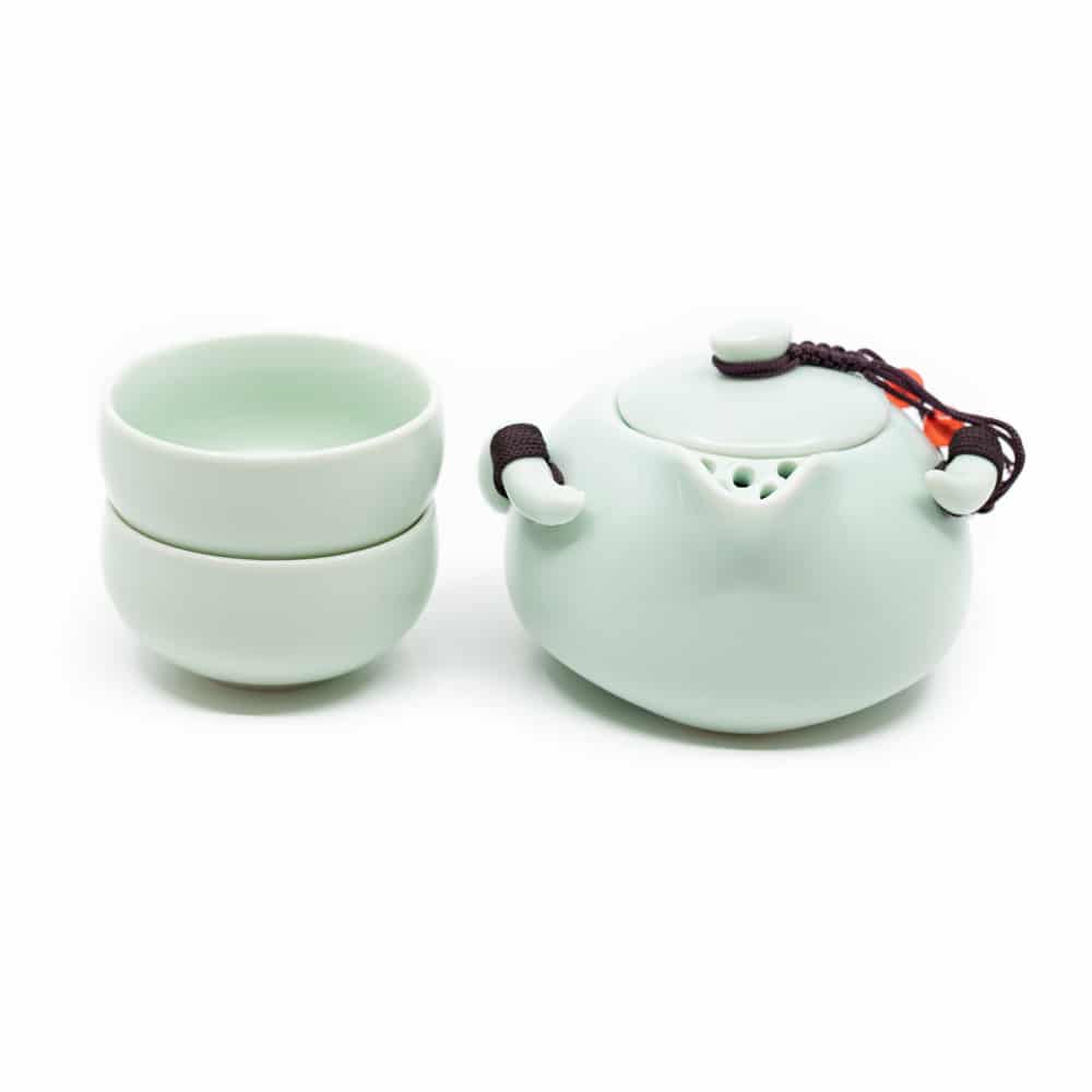 Traditionele Chinese Thee Set Mintgroen