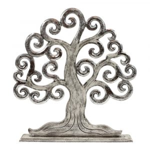 Houten Tree of Life Wit (38 x 36 cm)