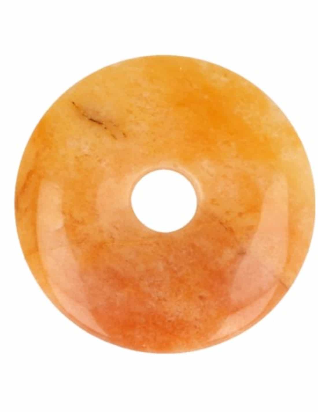 Aventurijn Geel Donut (30 mm)