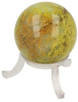 Edelstenen Bol Opaal Groen (40 mm)