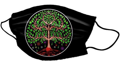 Mondkapje/Yogi Masker Tree of Life