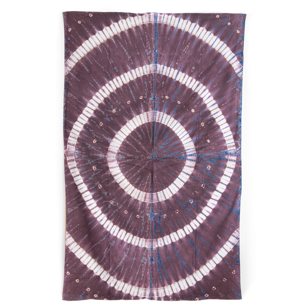 Authentiek Wandkleed Katoen met Ringen (215 x 135 cm)
