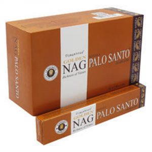 Wierook Golden Nag Palo Santo (12 pakjes van 15 gram)