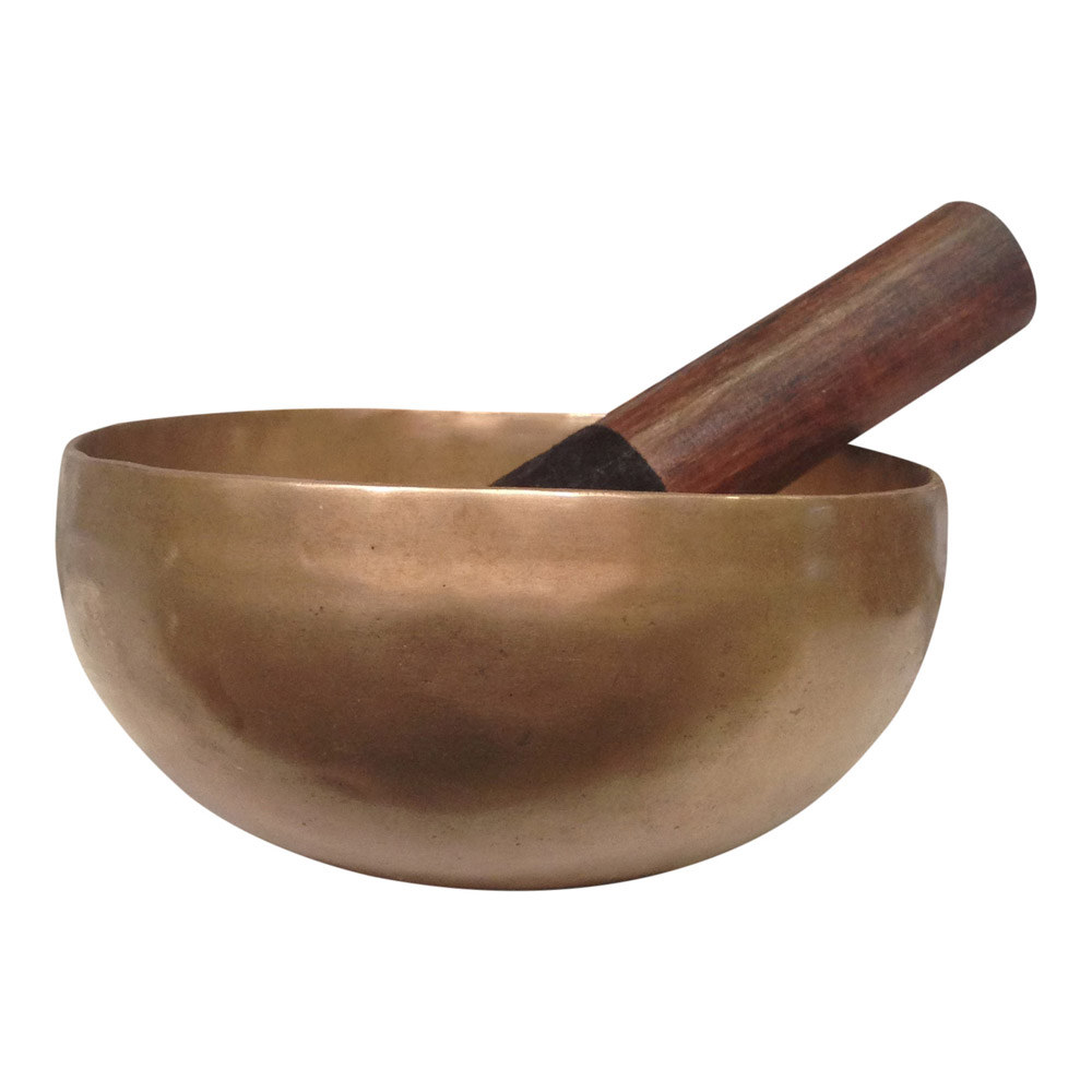 Handgemaakte Klankschaal Jambhati – met Klankschaal Klopper (1 kg)
