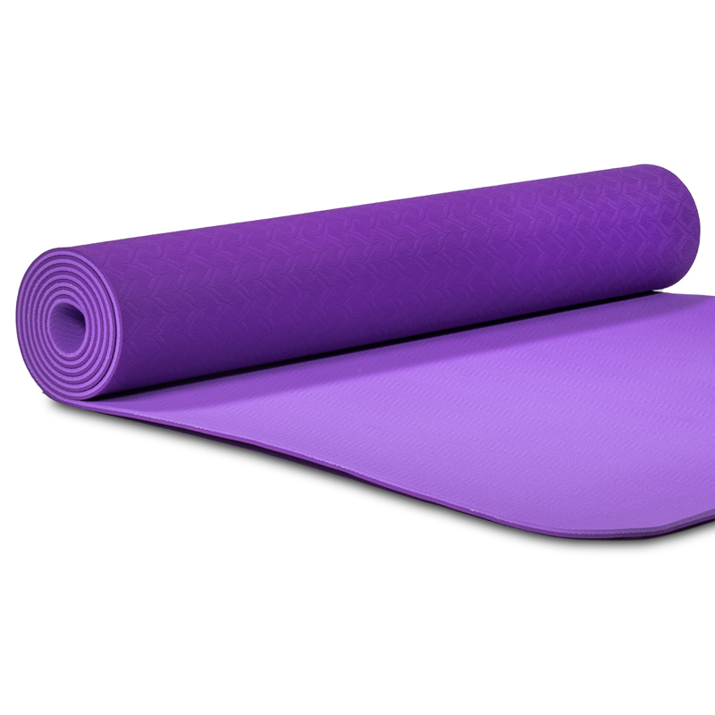 Yogi & Yogini Premium TPE Yogamat Paars - 183 x 61 x 0.5 cm (950 gram)