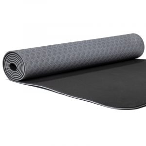 Yogi & Yogini Premium TPE Yogamat Antraciet - 183 x 61 x 0.5 cm (950 gram)