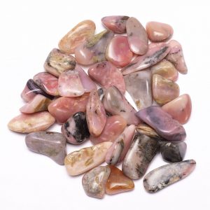 Roze Opaal Trommelstenen AA Kwaliteit (± 250 gram - ± 2-3 cm)