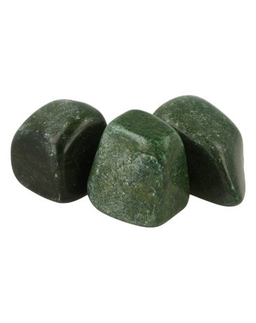 Verdiet Trommelstenen - Afrikaanse Jade (250 gram)
