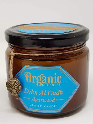 Organic Goodness Soja Was Geurkaars Dehn Al Oudh Agarhout (200 gram)