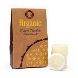 Organic Goodness Chandan Sandelhout Wax Melts / Smeltkaarsjes (40 gram)