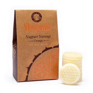 Organic Goodness Nagpuri Narangi Sinaasappel Wax Melts / Smeltkaarsjes (40 gram)