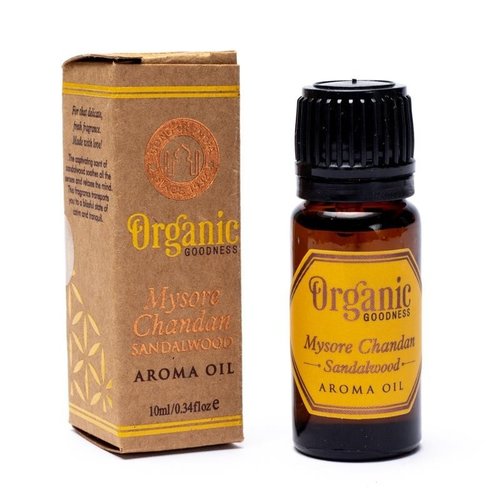 Organic Goodness Aroma Olie Misore Chandan Sandelhout  (10 ml)