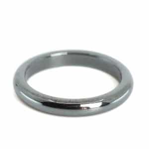 Edelstenen Ring Hematiet (3 mm - Maat 15)