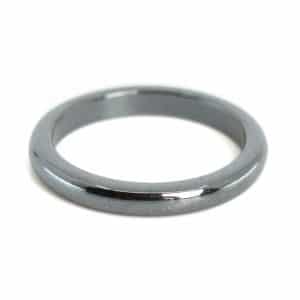 Edelstenen Ring Hematiet (3 mm - Maat 19)