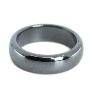 Edelstenen Ring Hematiet (6 mm - Maat 17)