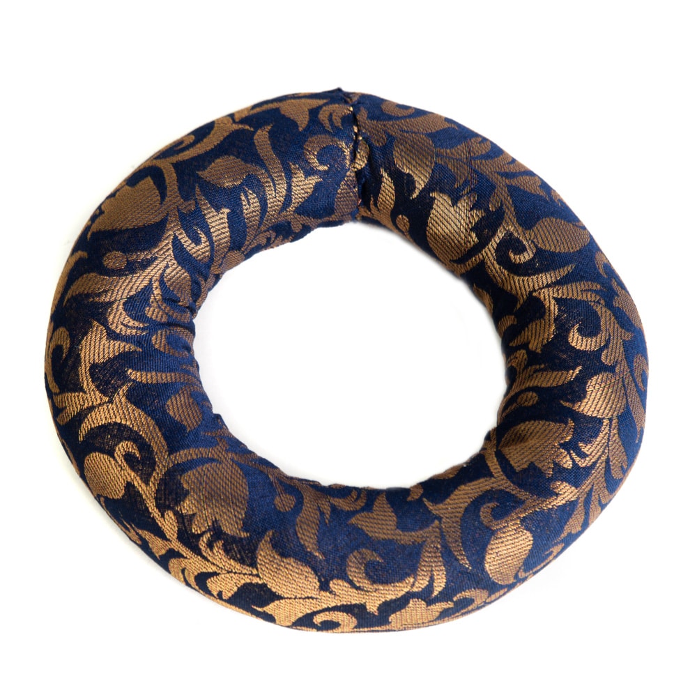 Klankschaalkussen Ringvormig Blauw (15 x 4 cm)