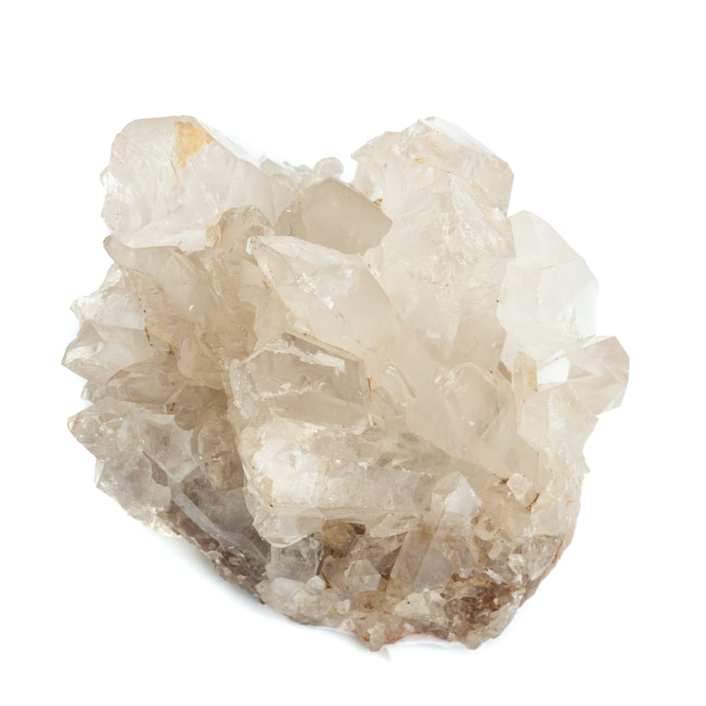Waxinelichthouder Edelsteen Bergkristal Cluster (ca. 2000 gram)