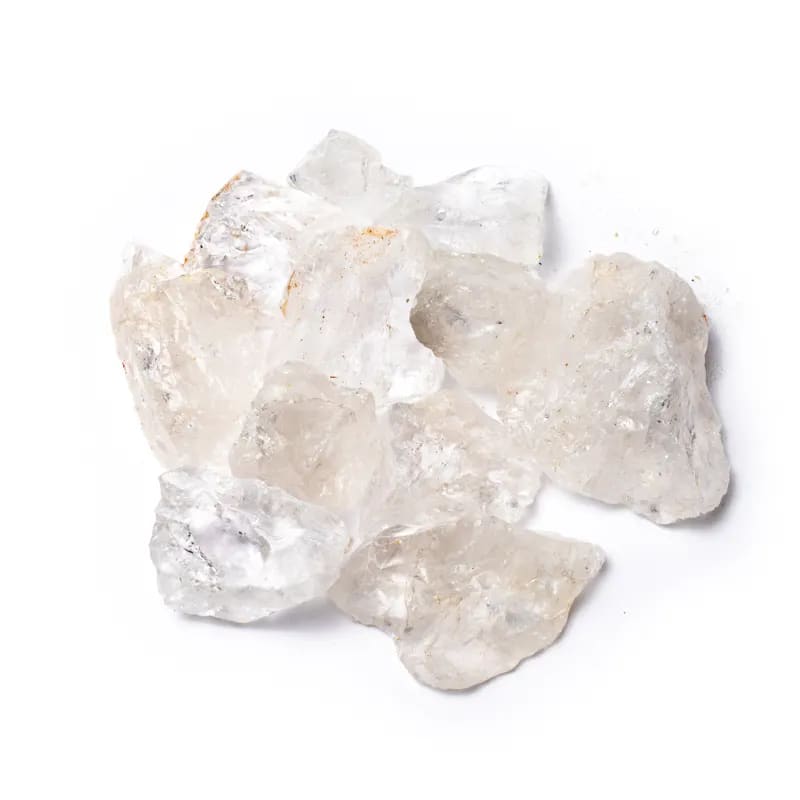 Ruwe Edelsteen Bergkristal Chips Middel - 1kg