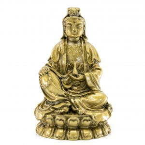 Medicijn Boeddha Goudkleurig (8,5 cm)