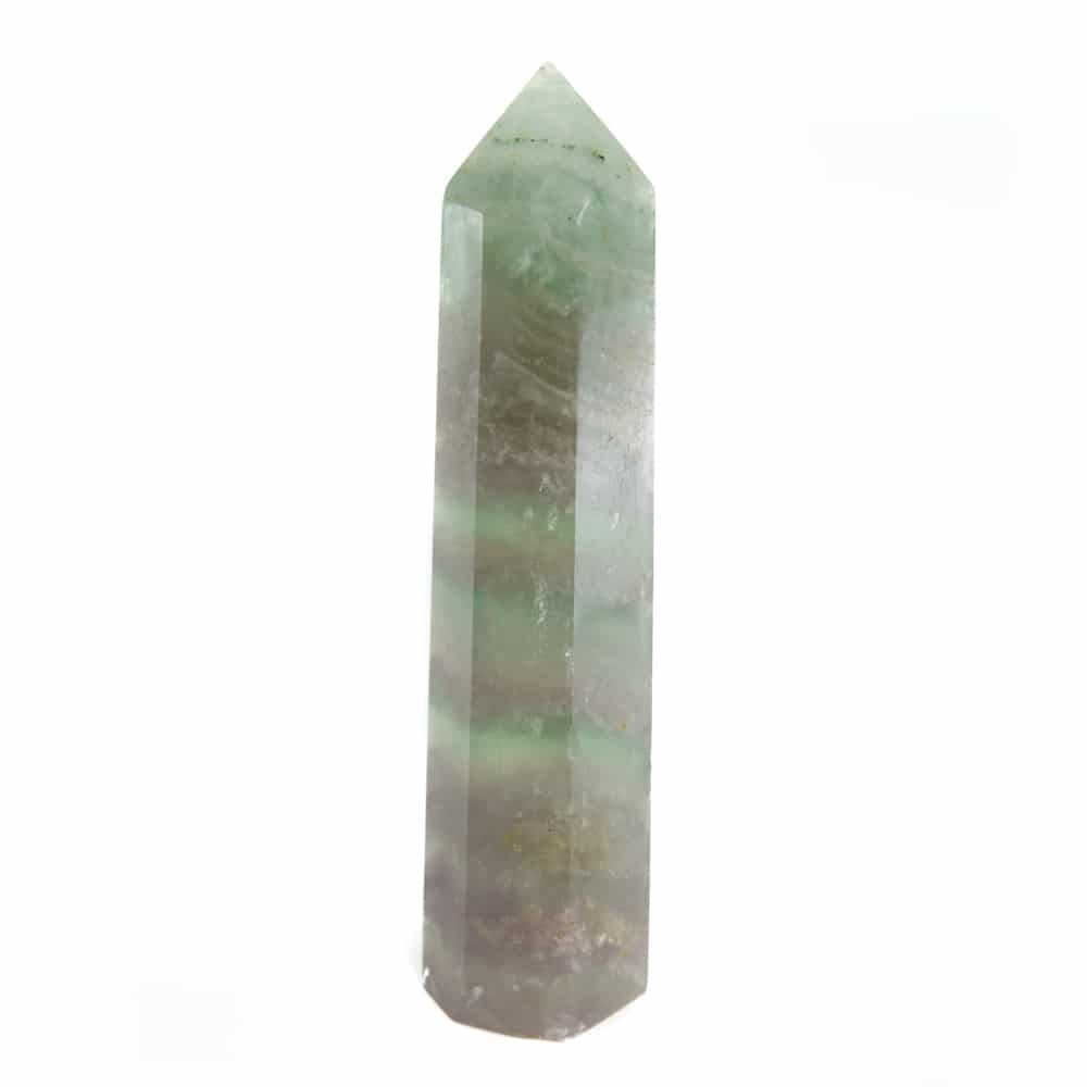 Edelsteen Obelisk Punt Watermeloen Fluoriet 80-100 mm